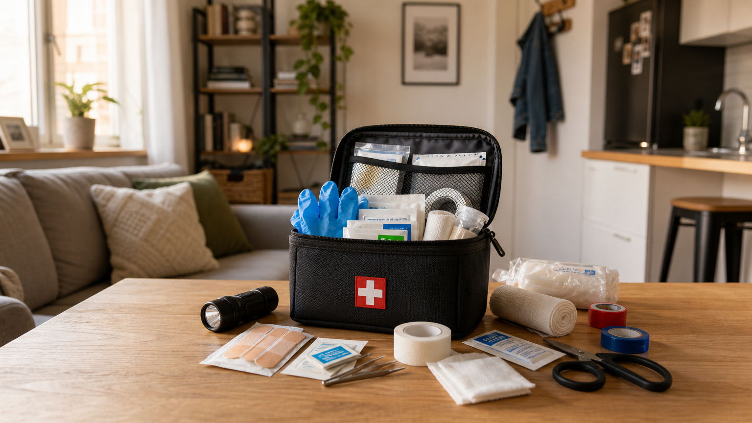Apartment First Aid Kit Checklist for Renters